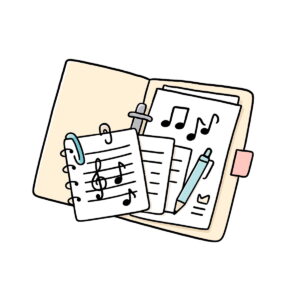 Material complementario Bloc de Música y cuaderno 5º y 6º de Primaria