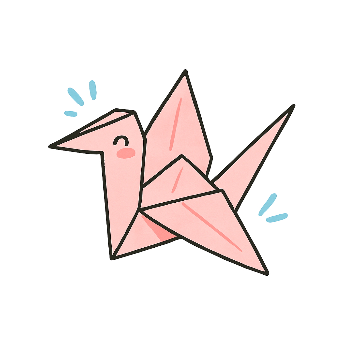 icono de origami